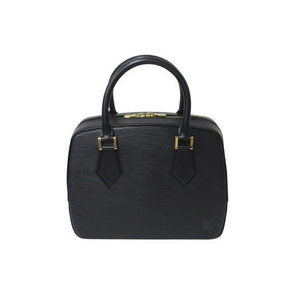 Louis Vuitton Sablon handbag black Epi leather